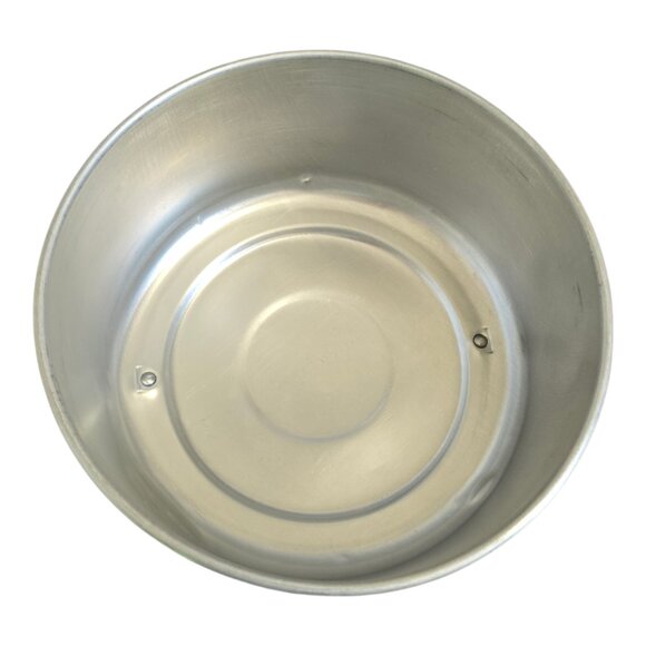 Vintage MIRRO Aluminum Cake Carrier Saver #2002KM w/ Locking Lid & Handle - Picture 4 of 10